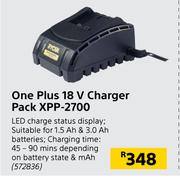 Ryobi One Plus 18V Charger Pack XPP-2700