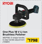 Ryobi One Plus 18V Li-Ion Brushless Polisher XBSP180