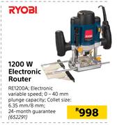 Ryobi 1200W Electronic Router