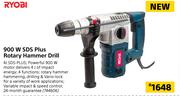Ryobi 900W SDS Plus Rotary Hammer Drill
