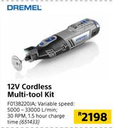 Dremel 12V Cordless Multi Tool Kit FO138220JA