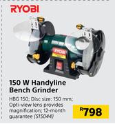 Ryobi 150W Handyline Bench Grinder HBG 150