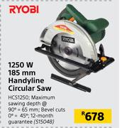 Ryobi 1250W 185mm Handyline Circular Saw HCS1250