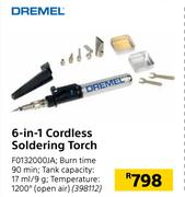 Dremel 6 In 1 Cordless Soldering Torch FO132000JA
