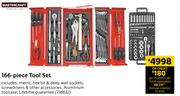 Mastercraft 166 Piece Tool Set