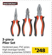 Mastercraft 3 Piece Plier Set