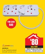 Powerworx Multiplug
