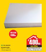 PG Bison Melamine Board 1830 x 2750 x 16mm(White)-Each