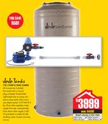 Jojo Tanks 750Ltr Pump & Tank Combo