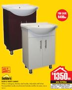 Builders Basin & Vanity Cabinet-Each