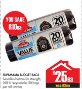 Supemama Budget Bags-Each
