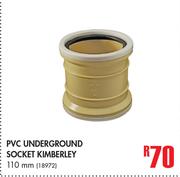 PVC Underground Socket Kimberley