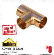 Builders Copper Tee Equal