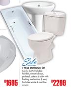 Solo 7 Piece Bathroom Set