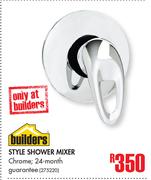 Builders Style Shower Mixer