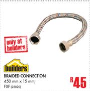 Builders Braided Connection 450x15mm(FXF)