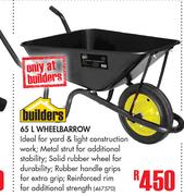 Builders 65Ltr Wheelbarrow