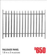 Pallisade Panel-1.8mX3m