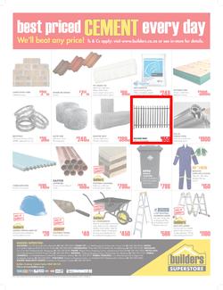 Builders Inland : SUPERvalue At Your SUPERstore(24 Oct - 12 Nov 2017), page 4