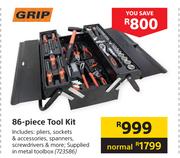 Grip 86-Piece Tool Kit 723586