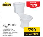 Builders Closed Couple Toilet 537046, 700862