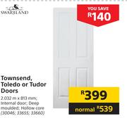 Swartland Townsend Toledo Or Tudor Doors