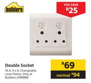 Builders Double Socket 596888
