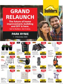 Builders : Grand Relaunch Park Rynie (01 November - 05 November 2023)