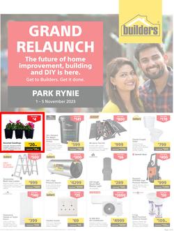 Builders : Grand Relaunch Park Rynie (01 November - 05 November 2023), page 1