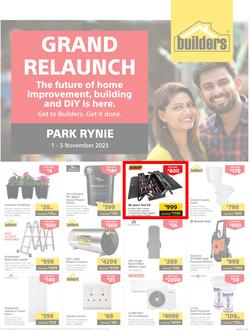 Builders : Grand Relaunch Park Rynie (01 November - 05 November 2023), page 1