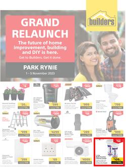 Builders : Grand Relaunch Park Rynie (01 November - 05 November 2023), page 1