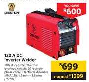 Disston 120A DC Inverter Welder