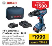 Bosch 18V Brushless Cordless Impact Drill