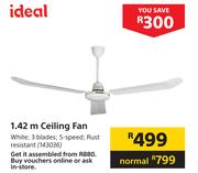 Ideal 1.42m Ceiling Fan