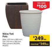 Nikie/Toti Pots-Each