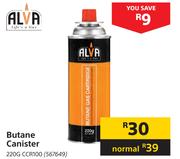 Alva Butane Canister 220g CCR100