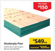 Shutterply Pine 150745-Each