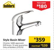 Builders Style Basin Mixer 275219