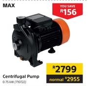 Max Centrifugal Pump 710722-0.75kW