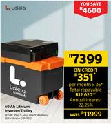 Lalela 60Ah Lithium Inverter/Trolley 784987