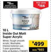 Fired Earth Inside Out Matt Super Acrylic 738387