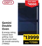 Defy Gemini Double Oven 774942