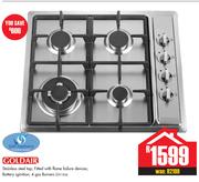 Goldair Stainless Steel 4 Gas Burner