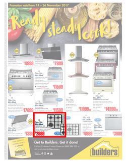 Buliders : Appliance Flyer (14 Nov - 26 Nov 2017), page 1
