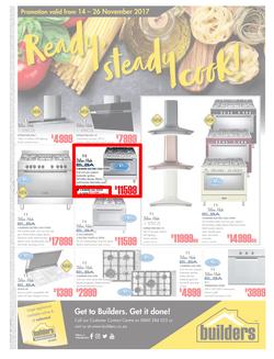 Buliders : Appliance Flyer (14 Nov - 26 Nov 2017), page 1