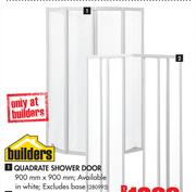 Builders Quadrate Shower Door-Each