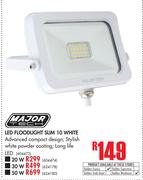 Major Tech LED Floodlight Slim 10 White 20 W