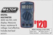 Major Tech Digital Multimeter