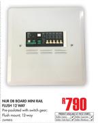 Our DB Board Mini Rail Flush 12 Way