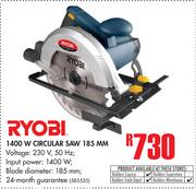 Ryobi 1400 W Circular Saw 185mm